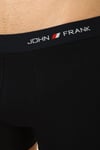 John Frank Logolu Pamuklu Erkek Boxer JFB111 LACİVERT