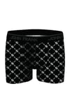 John Frank Metalik Dijital Baskılı Pamuklu Erkek Boxer JFBDMET100 Multicolor