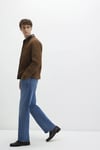 Josh Pamuklu Bootcut Fit Normal Bel Geniş Paça Jeans Erkek Kot Pantolon 0045091352 MAVİ