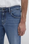 Josh Pamuklu Bootcut Fit Normal Bel Geniş Paça Jeans Erkek Kot Pantolon 0045091352 MAVİ