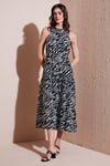 Kadın Elbise 6784283 ZEBRA-SİYAH