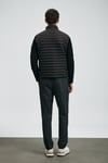 Kapitoneli Regular Fit Dik Yaka Erkek Mont 112120244 SİYAH