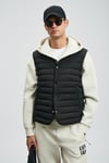 Kapitoneli Regular Fit Dik Yaka Erkek Yelek 112130027 SİYAH