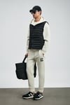Kapitoneli Regular Fit Dik Yaka Erkek Yelek 112130027 SİYAH