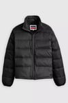 Kapitoneli Regular Fit Dik Yaka Kadın Mont A8320-0000 SİYAH