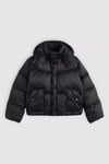 Kapitoneli Regular Fit Şişme Kadın Mont 003MD-0001 SİYAH
