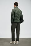 Kapitoneli Relaxed Fit Dik Yaka Erkek Mont 112120245 YEŞİL