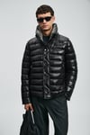 Kapitoneli Relaxed Fit Dik Yaka Erkek Mont 112120239 SİYAH