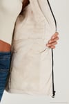 Kapitoneli Slim Fit Çıkarılabilir Kapüşonlu Kadın Mont 497MARA TAŞ