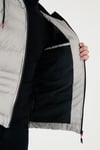 Kapüşonlu Cepli Slim Fit Şişme Erkek Mont 6490001 TAŞ