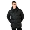 Kapüşonlu Suya ve Rüzgara Dayanıklı Soğuk Geçirmez Slim Fit Erkek Mont 5717101 SİYAH