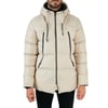 Kapüşonlu Suya ve Rüzgara Dayanıklı Soğuk Geçirmez Slim Fit Erkek Mont 5717101 TAŞ