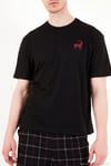 Kareli Pamuklu Regular Fit Şortlu Erkek Pijama Takımı 6572022 SİYAH