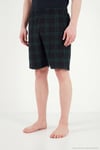 Kareli Pamuklu Regular Fit Şortlu Erkek Pijama Takımı 6572022 LACİVERT