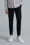 Karl % 100 Keten Slim Fit Chino Erkek Pantolon 111190328 SİYAH