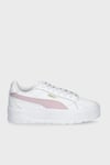 Karmen II L Logolu Platform Taban Sneaker Kadın Ayakkabı 39745612 BEYAZ-PUDRA