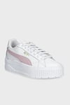 Karmen II L Logolu Platform Taban Sneaker Kadın Ayakkabı 39745612 BEYAZ-PUDRA