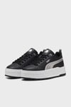 Karmen II Metallic Dream Logolu Kalın Tabanlı Sneaker Kadın Ayakkabı 39889202 SİYAH