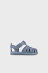 Kaymayı Önleyen Flex Foam Cırtlı Unisex Çocuk Sandalet S10271 MAVİ