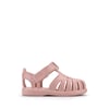 Kaymayı Önleyen Flex Foam Cırtlı Unisex Çocuk Sandalet S10271 PUDRA