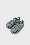 Kaymayı Önleyen Flex Foam Cırtlı Unisex Çocuk Sandalet S10271 KOYU YEŞİL