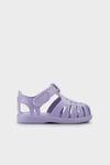 Kaymayı Önleyen Flex Foam Cırtlı Unisex Çocuk Sandalet S10271 MOR