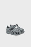 Kaymayı Önleyen Flex Foam Cırtlı Unisex Çocuk Sandalet S10271 KOYU YEŞİL