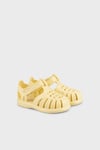 Kaymayı Önleyen Flex Foam Cırtlı Unisex Çocuk Sandalet S10271 SARI