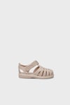 Kaymayı Önleyen Flex Foam Cırtlı Unisex Çocuk Sandalet S10271 Fil Dişi