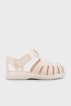 Kaymayı Önleyen Flex Foam Cırtlı Unisex Çocuk Sandalet S10271 BEJ