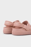 Kaymaz Tırtıklı Yazlık Unisex Çocuk Sandalet S10316 PUDRA