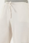 Keten Karışımlı Regular Fit Normal Bel Geniş Paça Kadın Pantolon 5866030 BEJ
