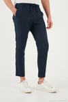 Keten Regular Fit Normal Bel Düz Paça Erkek Pantolon CF26S6110228 LACİVERT