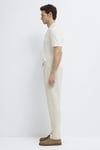Keten Regular Straight Fit Normal Bel Erkek Pantolon 0010577-70134 AÇIK BEJ