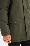 Klasik Yaka Regular Fit İçi Polarlı Erkek Parka L2520059 308 HAKİ