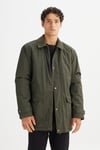 Klasik Yaka Regular Fit İçi Polarlı Erkek Parka L2520059 308 HAKİ