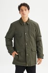 Klasik Yaka Regular Fit İçi Polarlı Erkek Parka L2520059 308 HAKİ