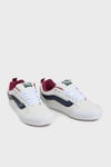Knu Skool Deri Logolu Sneaker Unisex Ayakkabı VN000D22WTM1 BEYAZ-LACİVERT