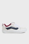 Knu Skool Deri Logolu Sneaker Unisex Ayakkabı VN000D22WTM1 BEYAZ-LACİVERT