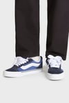 Knu Skool Logolu Süet Sneaker Unisex Ayakkabı VN0009QCNWD1 LACİVERT-BEYAZ