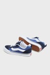 Knu Skool Logolu Süet Sneaker Unisex Ayakkabı VN0009QCNWD1 LACİVERT-BEYAZ