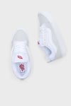 Knu Skool Sneaker Unisex Ayakkabı VN0009QCYF91 BEYAZ-KIRMIZI
