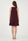 Kolsuz Mini Boy Cepli Mezuniyet Kadın Elbise 6525734 BORDO