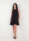Kolsuz Mini Boy Cepli Mezuniyet Kadın Elbise 6525734 SİYAH