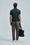 Laon % 100 Pamuk Comfort Fit Düğmeli Erkek Polo Yaka T Shirt 111040206 HAKİ