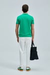 Laon % 100 Pamuk Comfort Fit Düğmeli Erkek Polo Yaka T Shirt 111040206 AÇIK YEŞİL