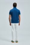 Laon % 100 Pamuk Comfort Fit Düğmeli Erkek Polo Yaka T Shirt 111040206 AÇIK LACİVERT