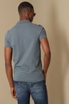 Laon Spor % 100 Pamuklu Örme Düğmeli Erkek Polo T Shirt 111040091 DUMAN YEŞİL