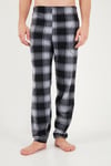 Lastikli Bel Düz Paça Yumuşak Dokulu Polar Erkek Pijama Altı 6098001 GRİ