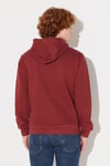 Lee % 100 Pamuk Kapüşonlu Kanguru Cepli Regular Fit Erkek Sweat L212021810 BORDO